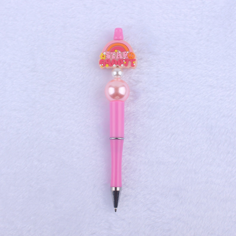 Wholesale Creative DIY Cartoon Cute Silicone Color Plastic Multifunctional Pen Ballpoint Pen
