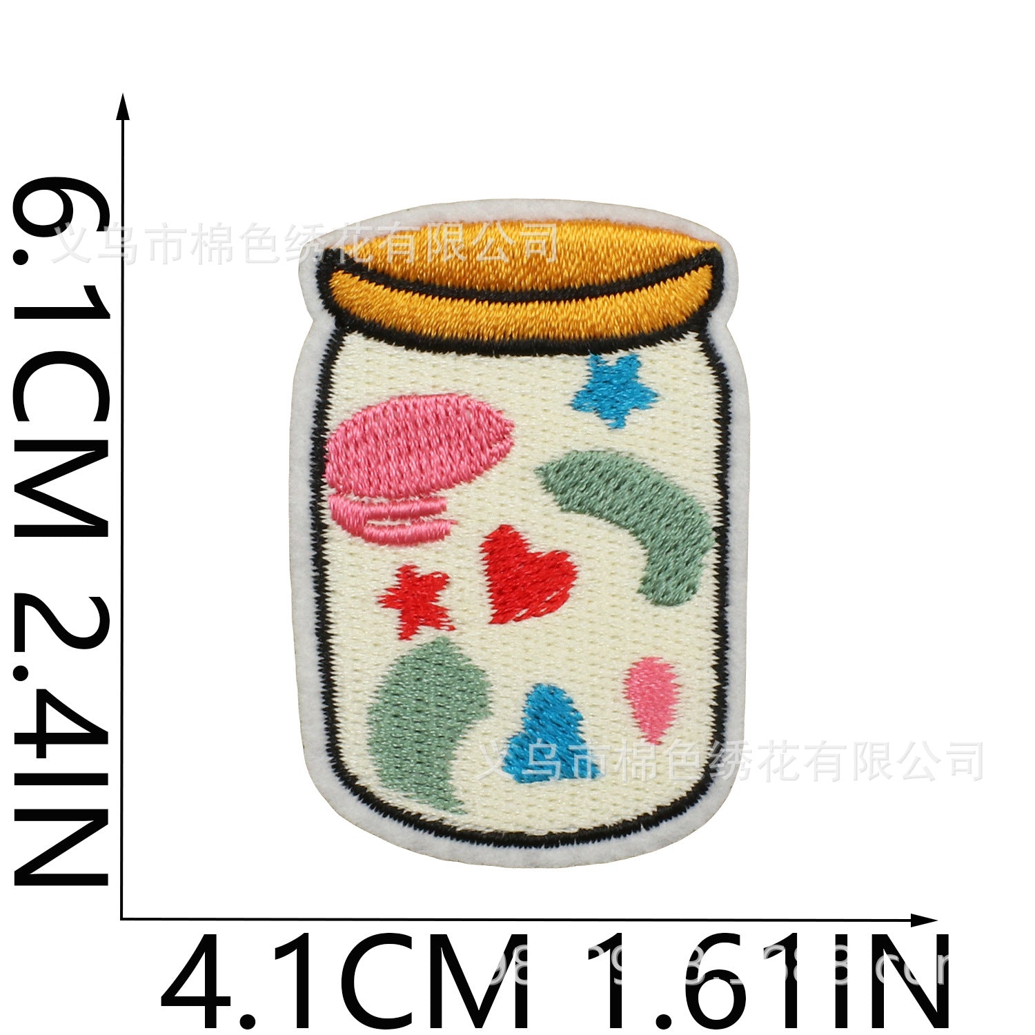 Wholesale Flower Fairy Embroidery Patch With Strawberry Coffee Design Polyester Thread For Clothing Bags Hats Trendy DIY Craft Supply Resale Gift