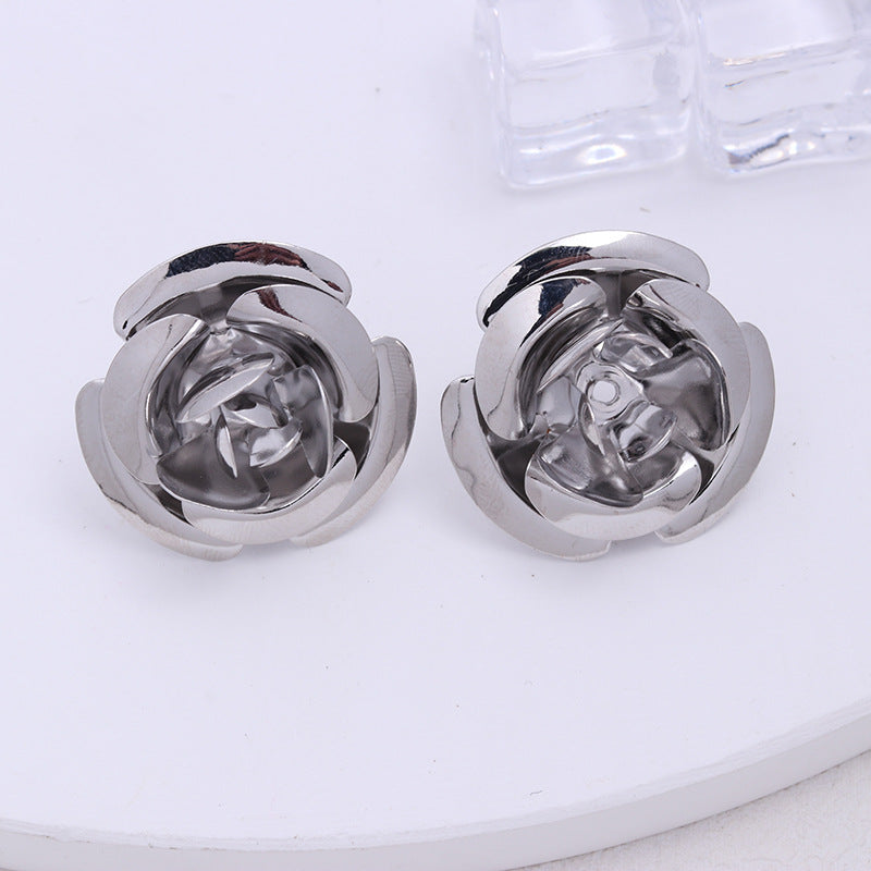 Wholesale Mother's Day Acrylic Rose Earrings
