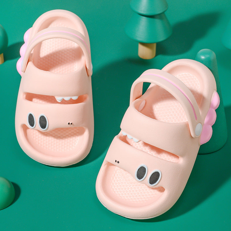 Wholesale PVC Cartoon Kids Hole Shoes