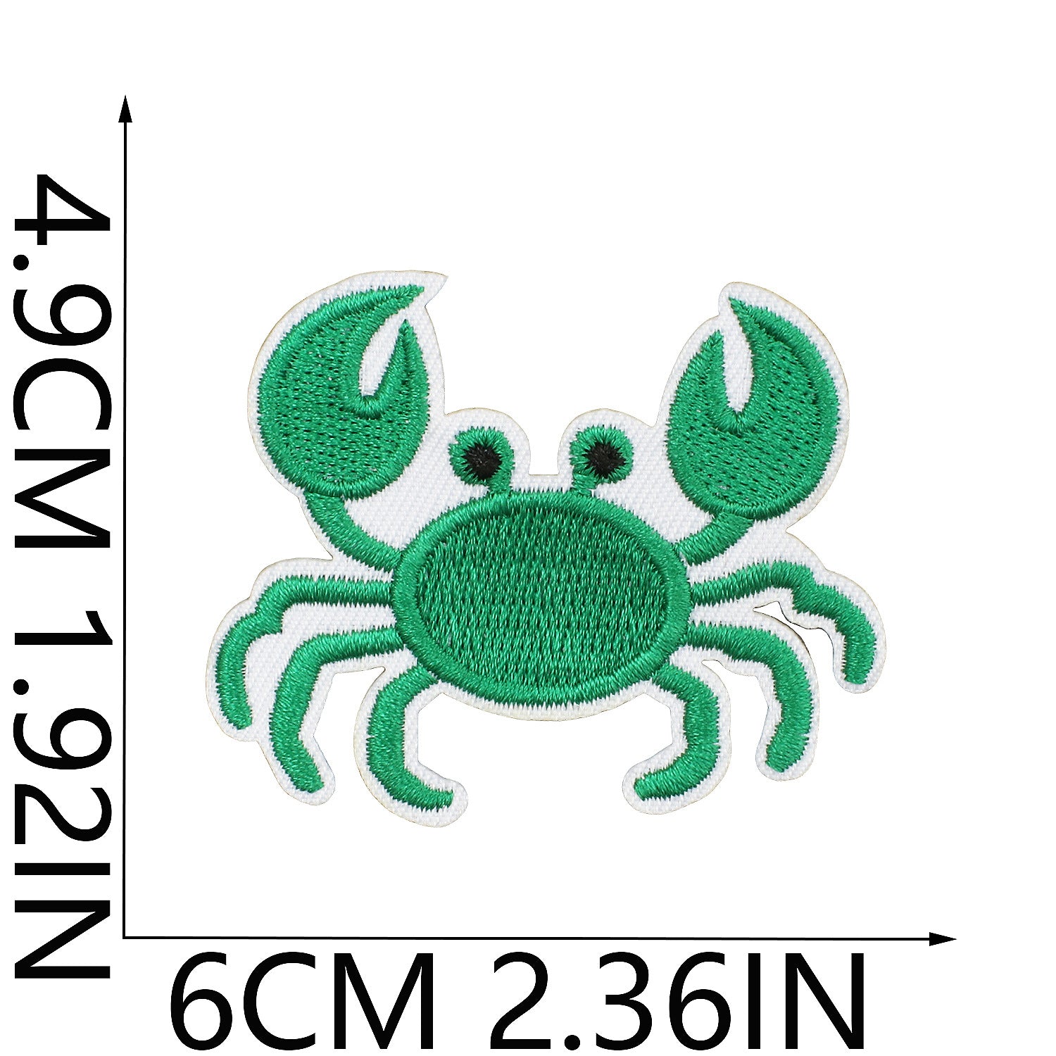 Wholesale Fashion Embroidery Patch Polyester Beach Ice Cream Applique For Clothing Bags And DIY Craft Projects