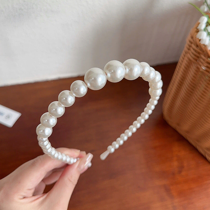 Wholesale Retro and high-end summer all-match pearl headband