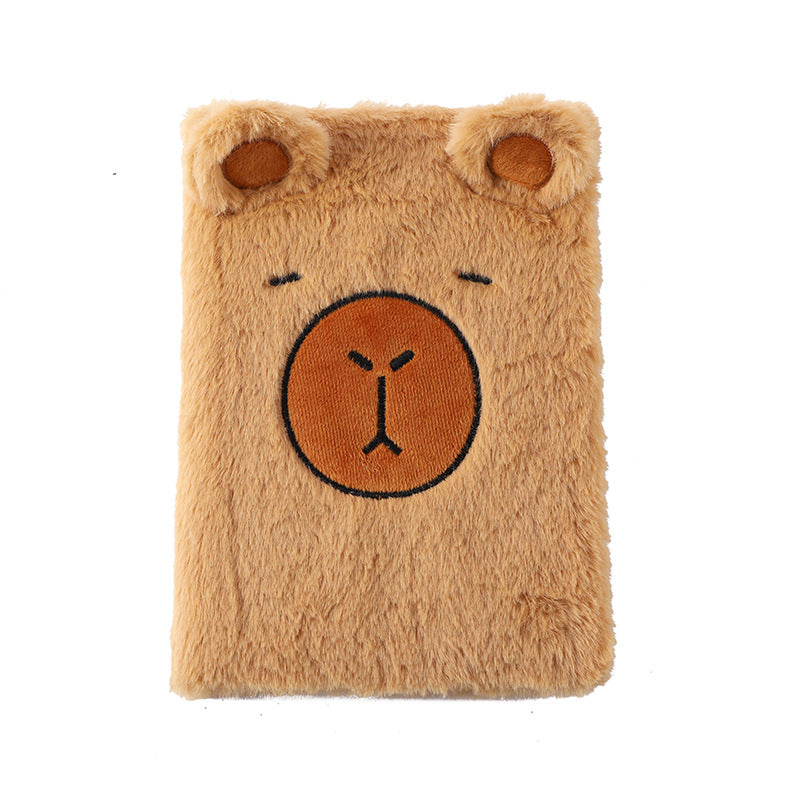 Wholesale Cartoon  Plush Notebook Gift