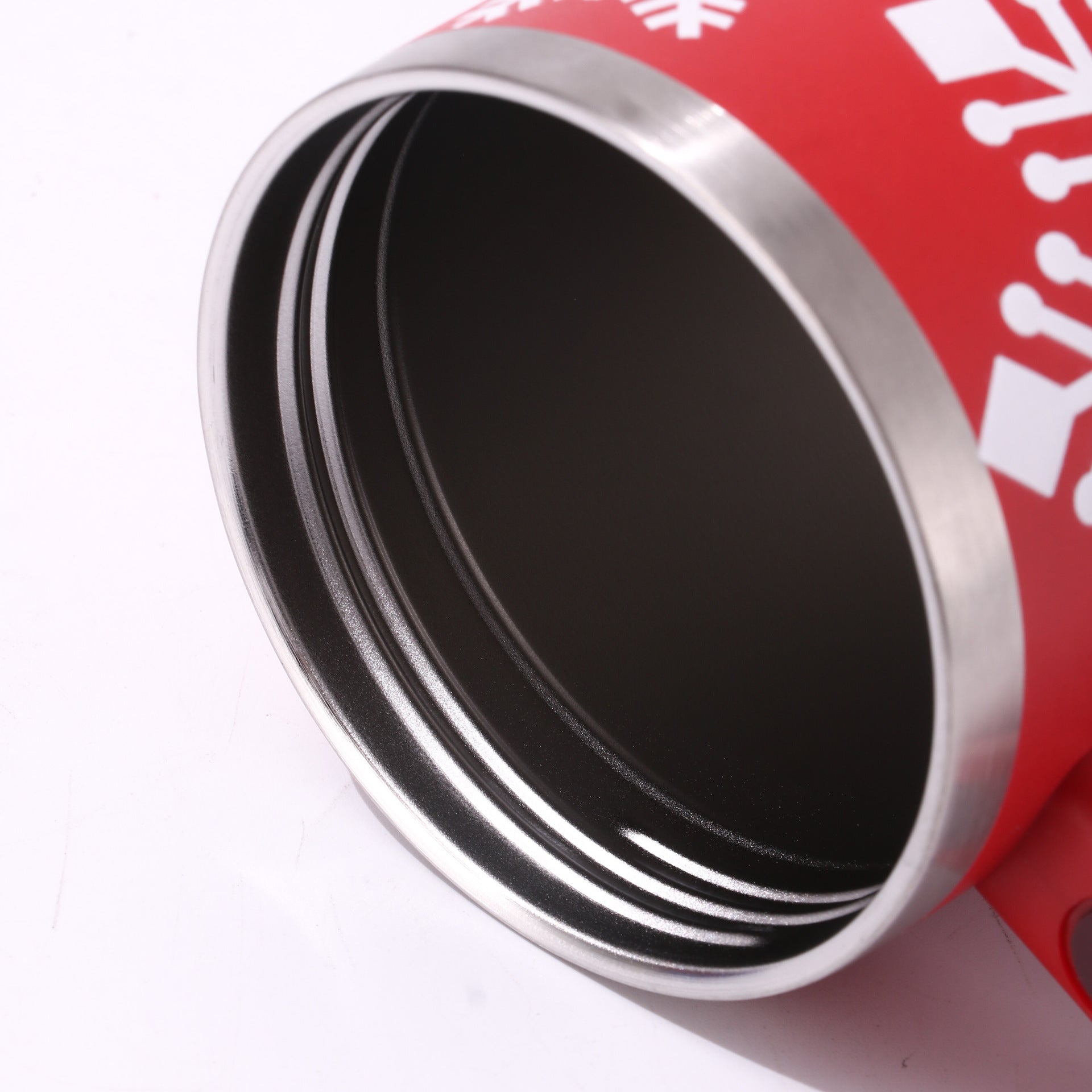 Wholesale  Christmas 5D 1200ml large capacity stainless steel car cup with handle