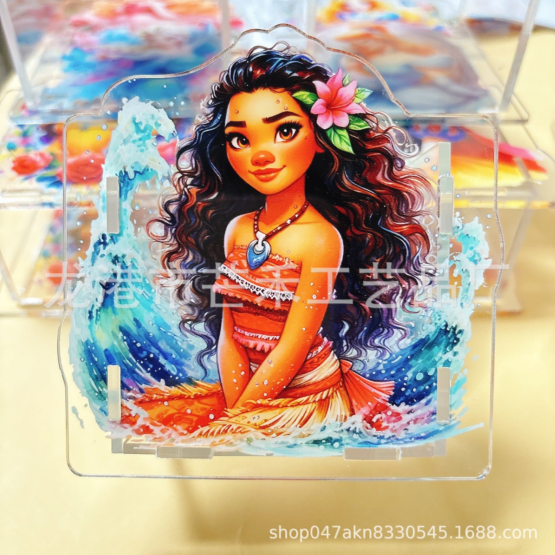 Wholesale  Acrylic Pen Holder Popular Pen Box Creative Gift Stationery Student 10cm