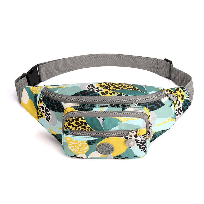 Wholesale Casual crossbody waist bag Outdoor shoulder waist bag Multi-layer travel convenient bag