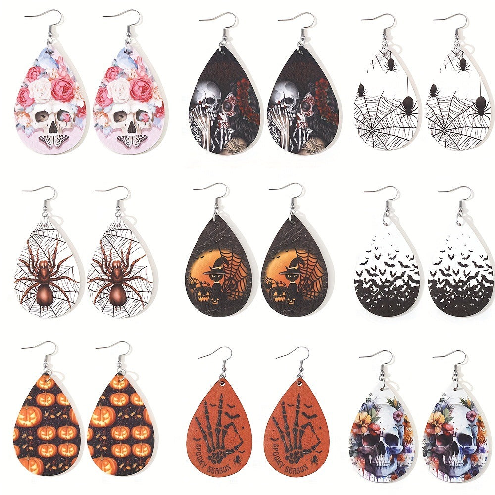 Wholesale  Gothic Leather Earrings