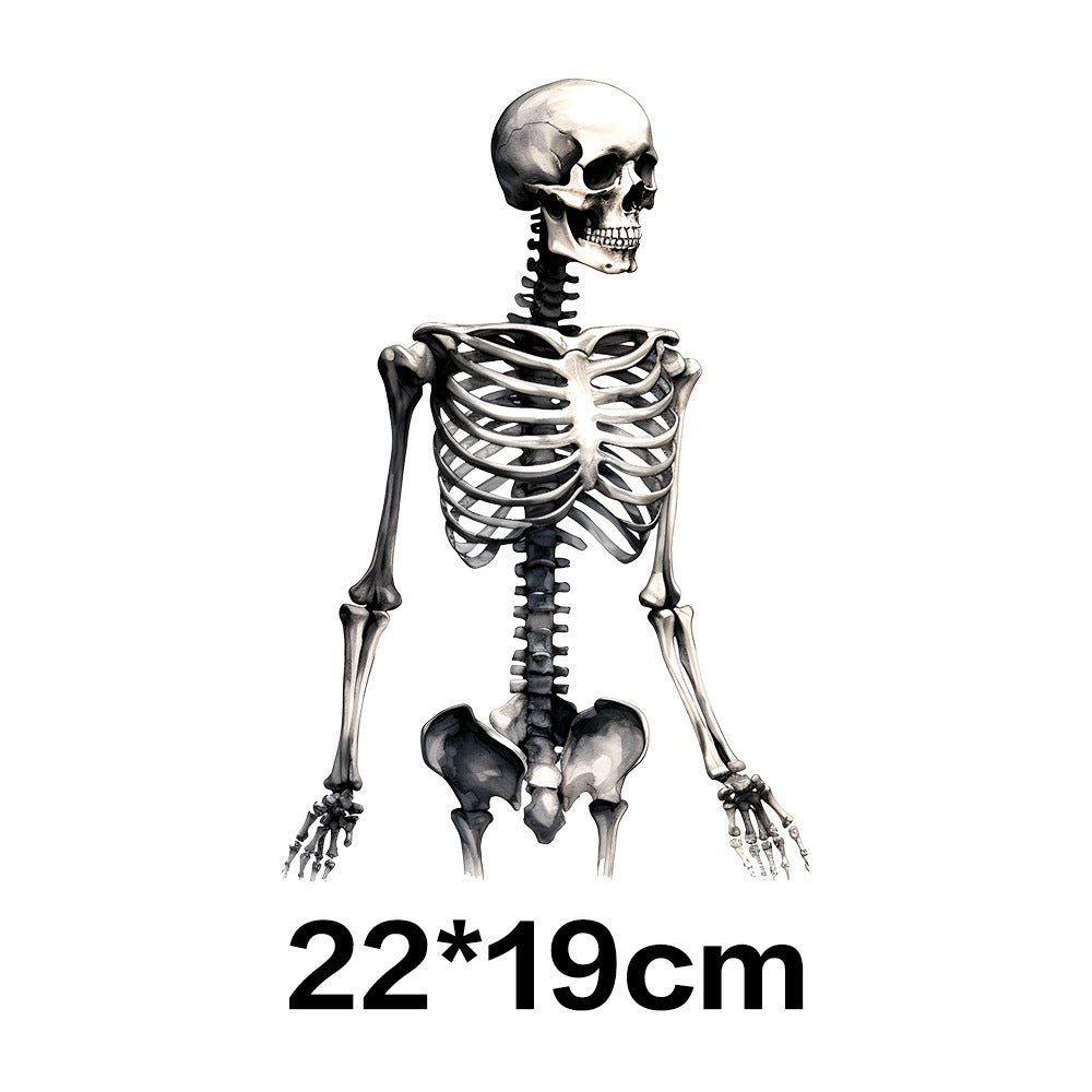 Wholesale 10pcs Halloween Black and White Horror Series UV DTF Ready to Press Transfers Wraps