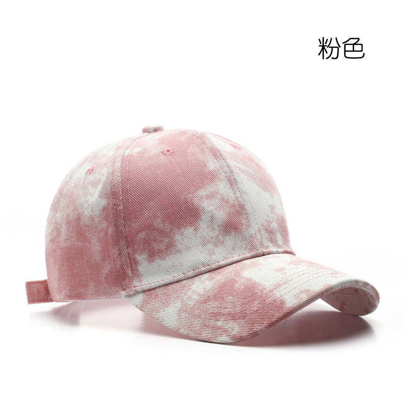 Wholesale Outdoor Sun Protection Tie-dye Trendy Baseball Cap