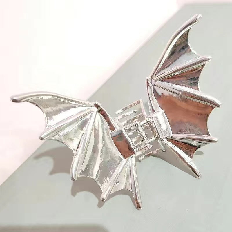 Wholesale Halloween Skull Magic Claw Clip Hair Accessories Metal Spider Large Shark Clip