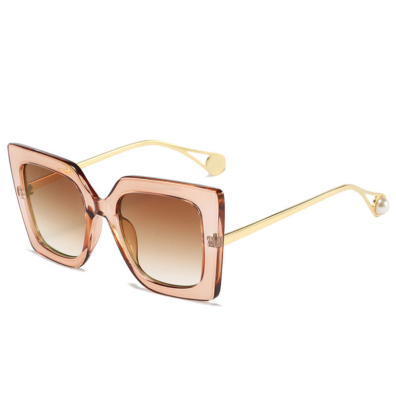 Wholesale Colorful Stylish Large Square Frame Sunglasses