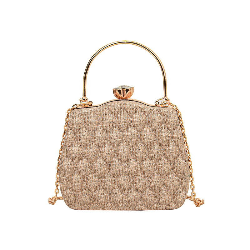 Wholesale Chain Diamond Banquet Crossbody Bag Handbag
