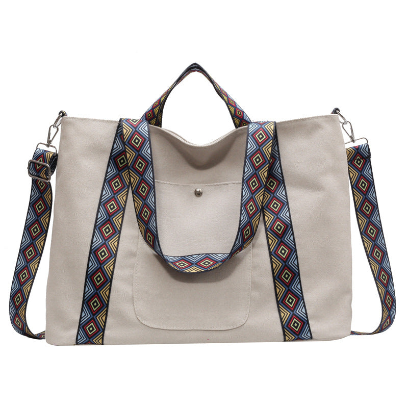 Wholesale Large Capacity Messenger Bag Canvas Bag