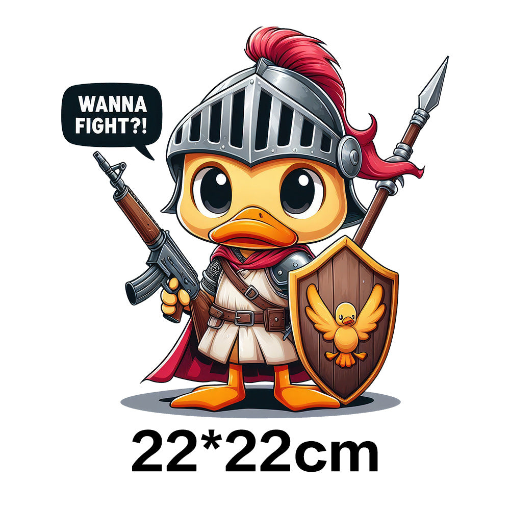 Wholesale 10pcs Various styles of ducklings UV DTF Ready to Press Transfers Wraps