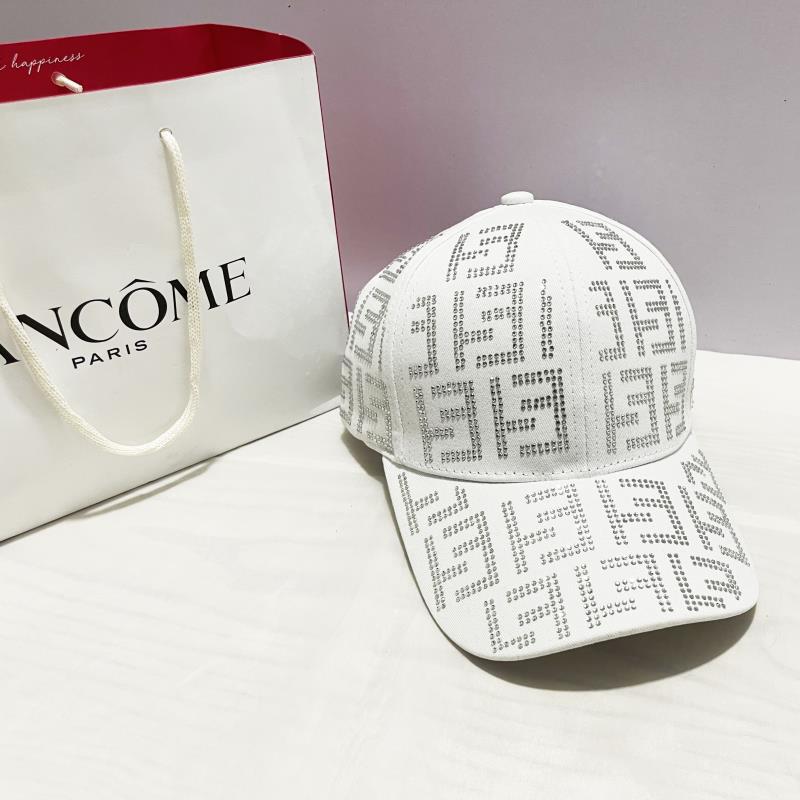 Wholesale Rhinestone Letter Cotton Baseball Caps