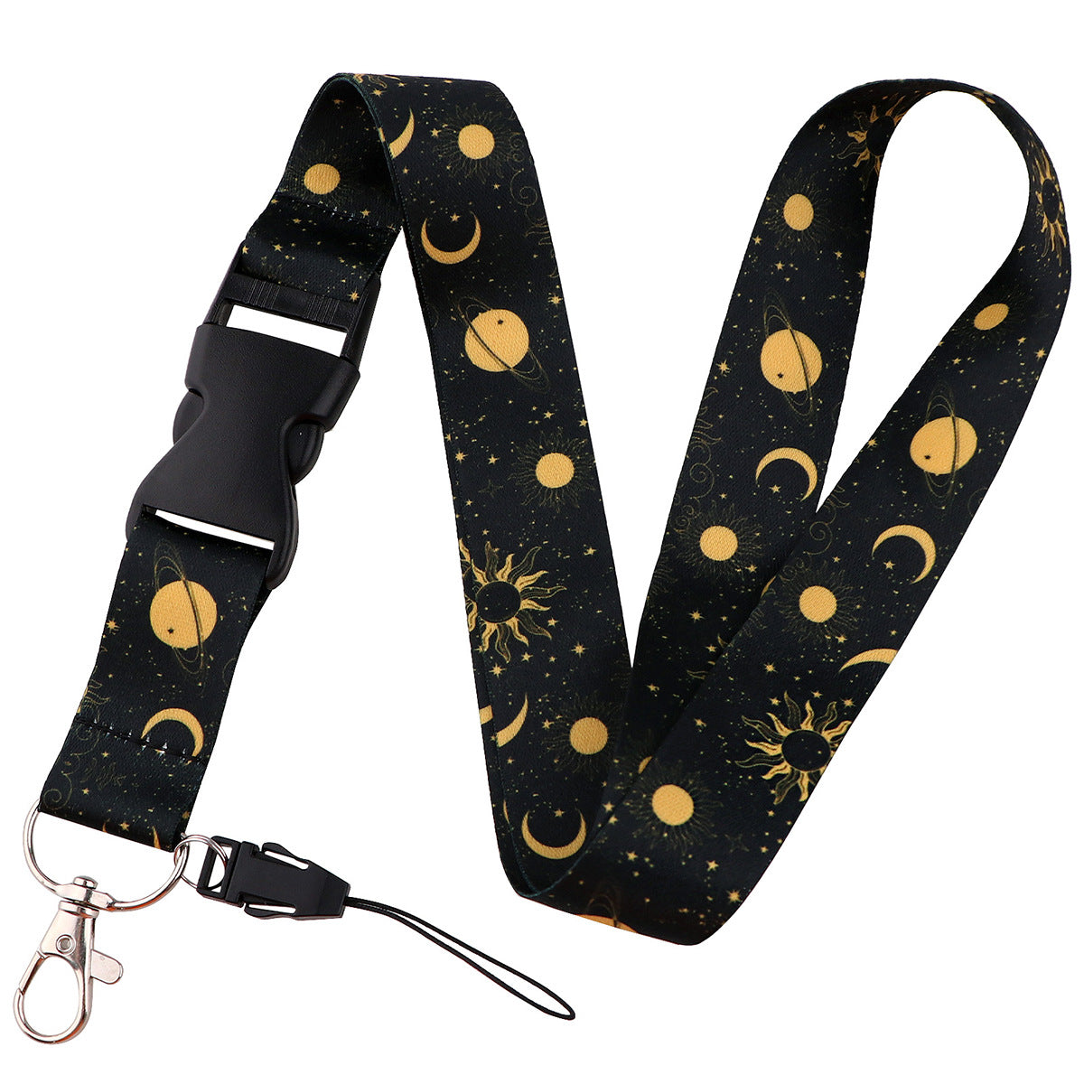 Wholesale Moon Buckle Mobile Phone Lanyard Brand Work Card Exhibition Card Bus Campus Cute Card Holder