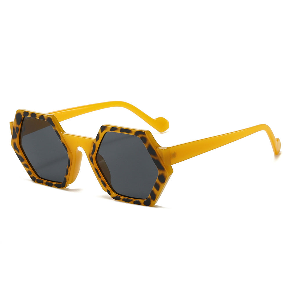 Wholesale Fashionable Polygonal Versatile Men's and Women's Modern Sunglasses