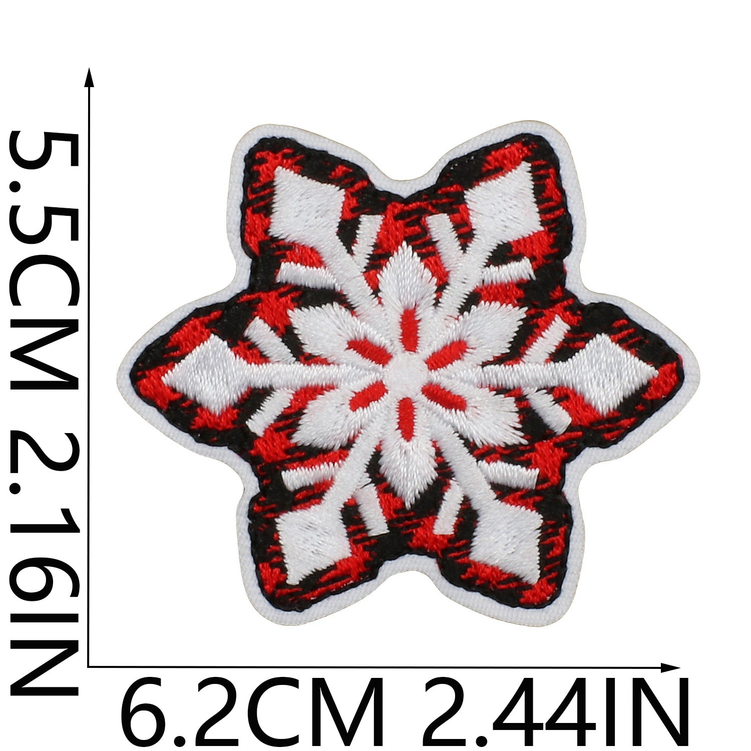 Wholesale Cartoon Christmas Embroidery Patches Festive Tree Snowman Designs Polyester Thread Decorative Accent For Clothing Bags DIY Projects