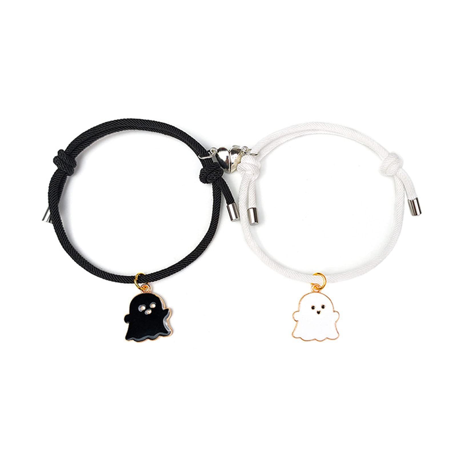 Wholesale 50PCS Halloween Mummy Ghost Pumpkin Hat Alloy Bracelet