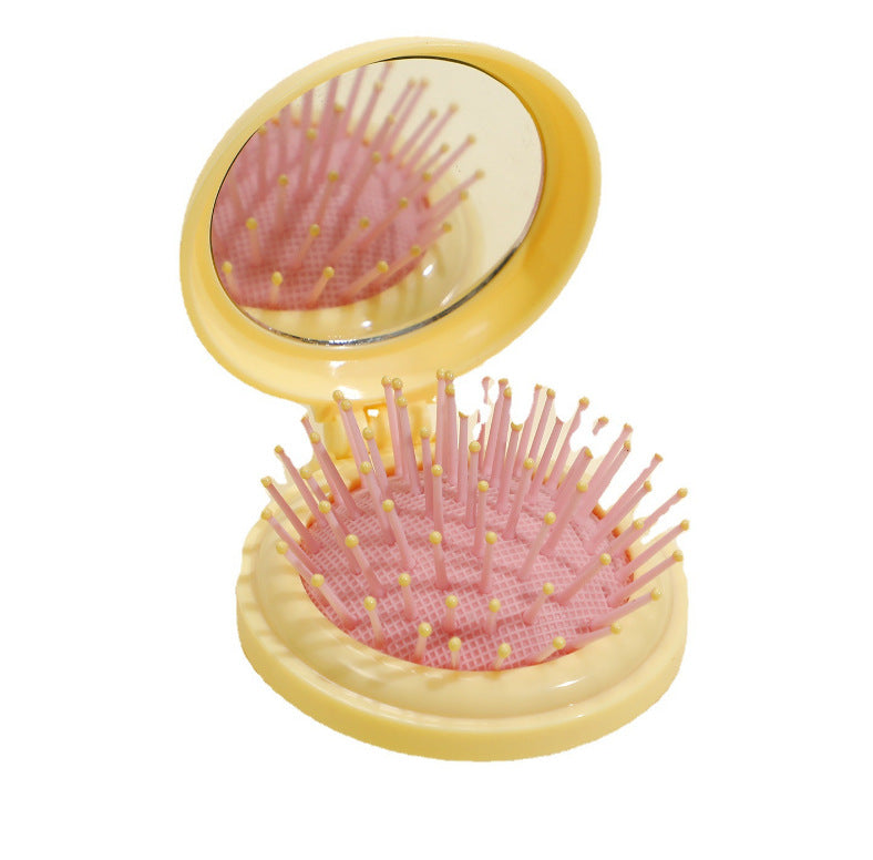 Wholesale Plastic Integrated Folding Mirror Combs