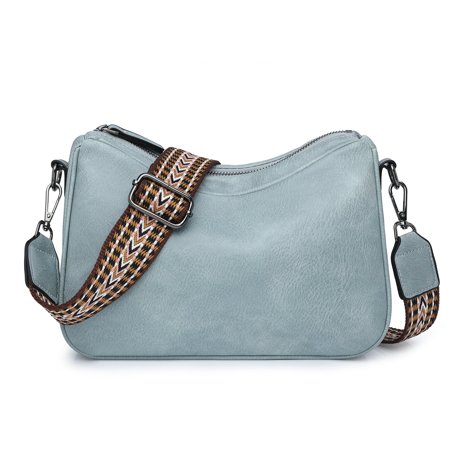 Wholesale Solid color design fashionable shoulder crossbody bag