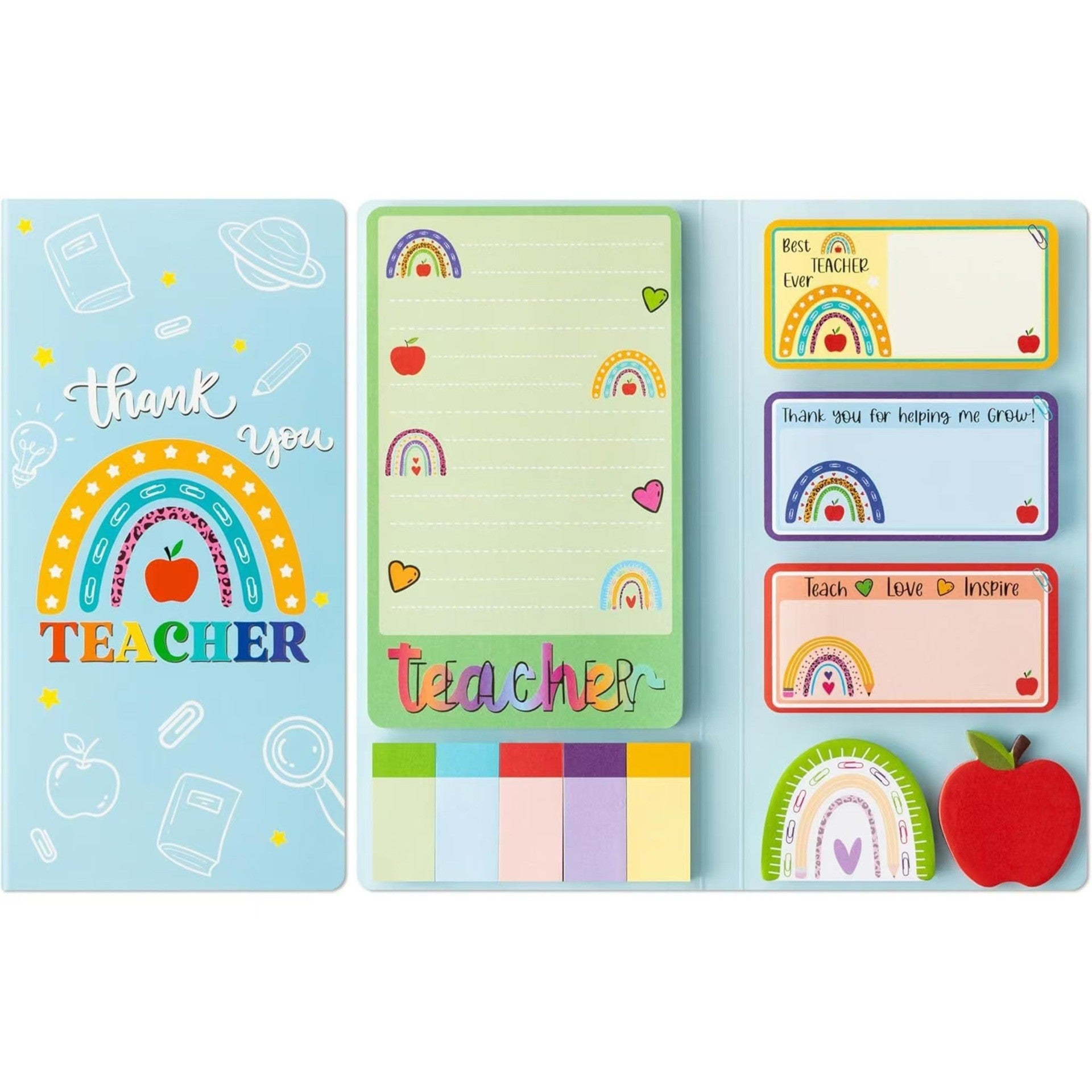 Wholesale Teacher' s Day Theme Cartoon Sticky Notes Combination School Theme