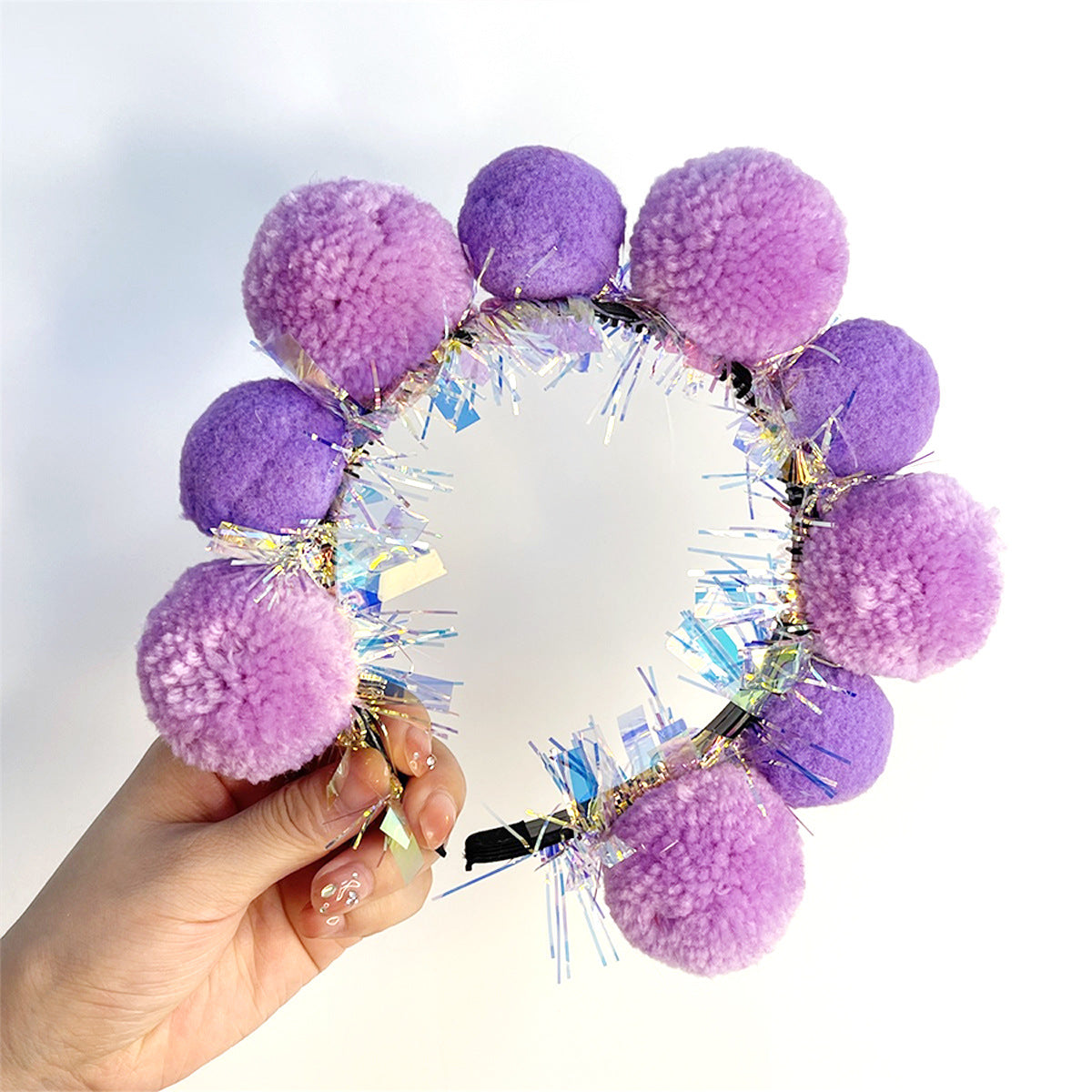 Wholesale All-match Three-dimensional High Cranium Top Pair Red New Year Holiday Headband