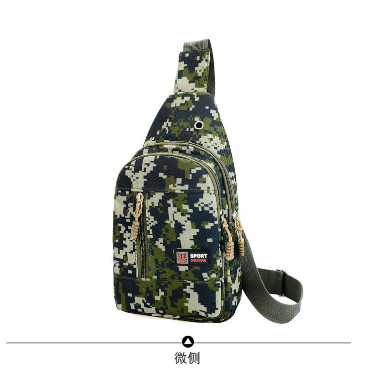 Wholesale Oxford Cloth Tactical Chest Bag Men's Shoulder Bag