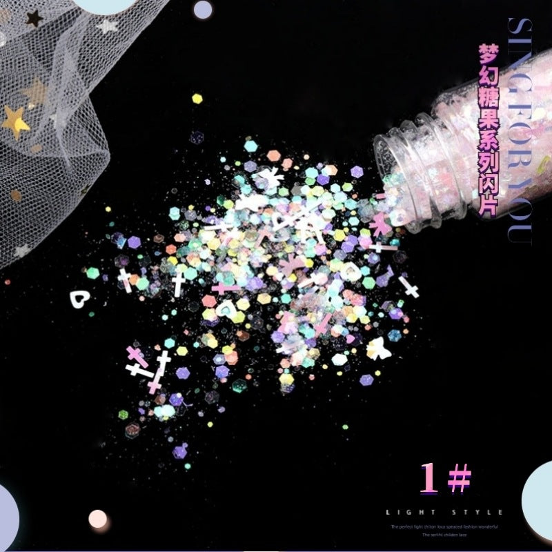 Wholesale DIY Crystal Dropper, Dreamy Mixed Dropper Material, Quicksand Oil Filling Material