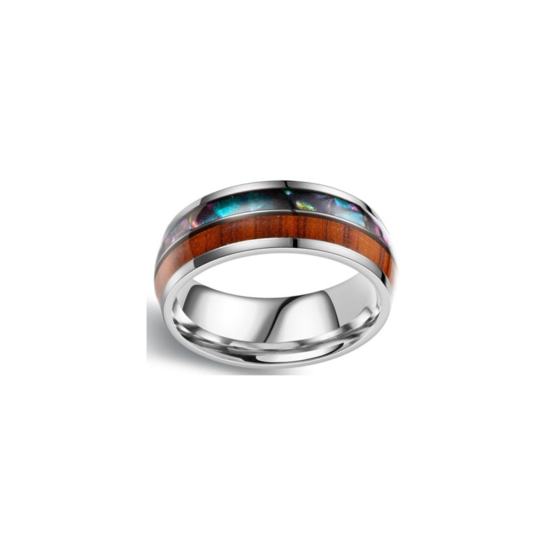 Wholesale of Simple Titanium Steel Men's Rings