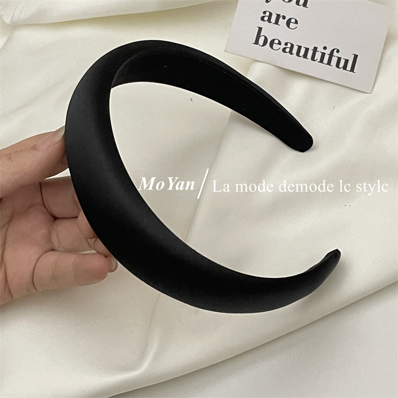 Wholesale Satin Shell Powder High-end Skull Headband