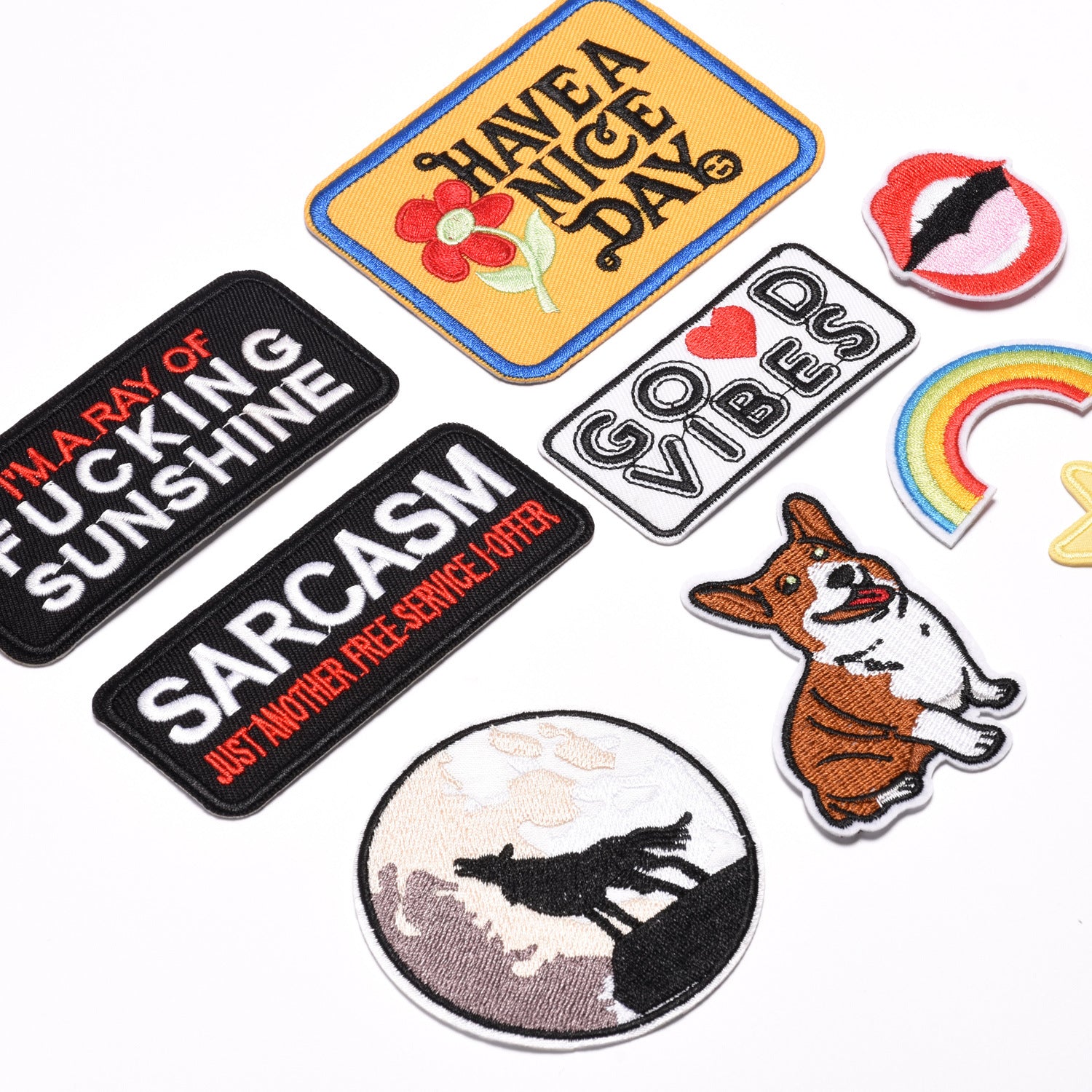 Wholesale Baseball Team Embroidered Patches Set 16 Styles Cloth Badges For Clothing Stylish DIY Accessory