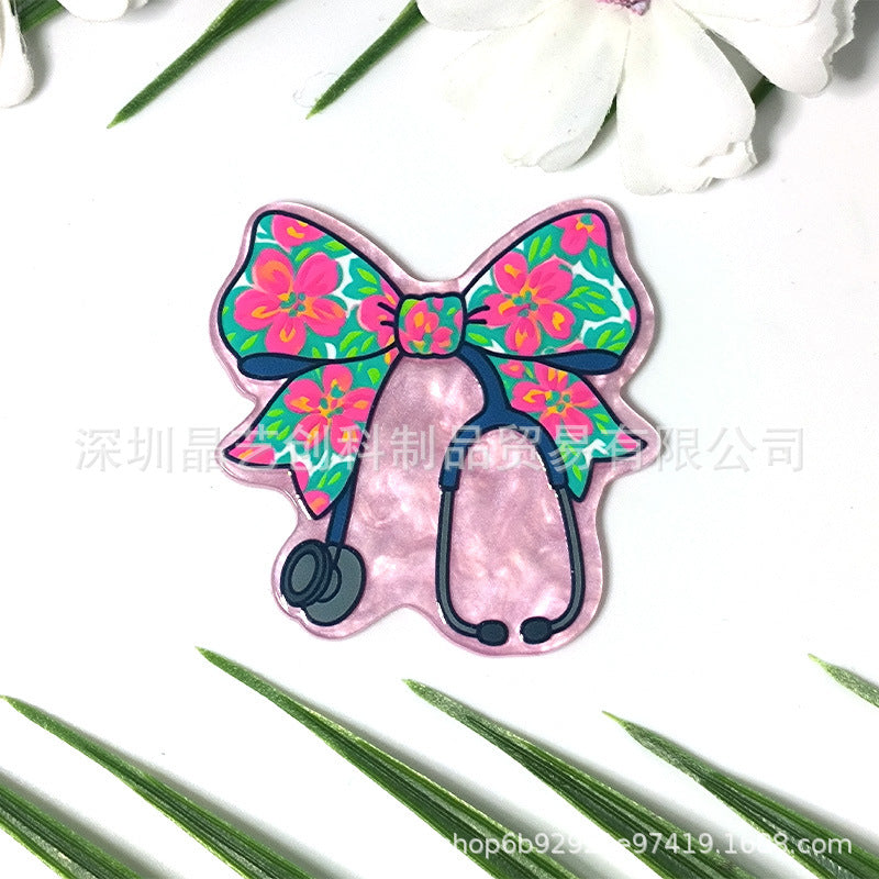 Wholesale 10pcs Nurses'  Day Acrylic Flatback