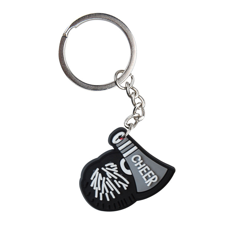 Llavero de la escuela de la escolar de la animadora de aleación de zinc al por mayor