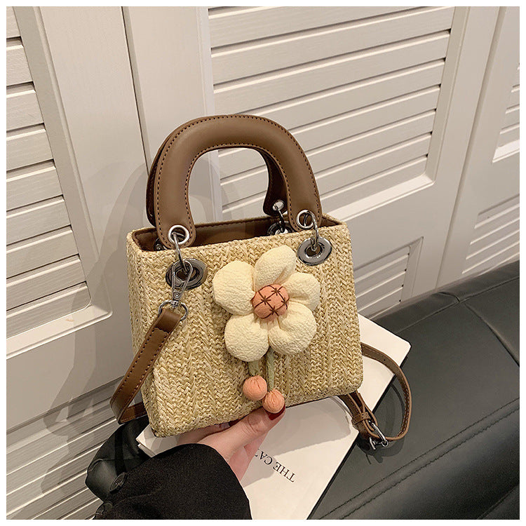 Wholesale Creative straw woven handbag shoulder bag for women