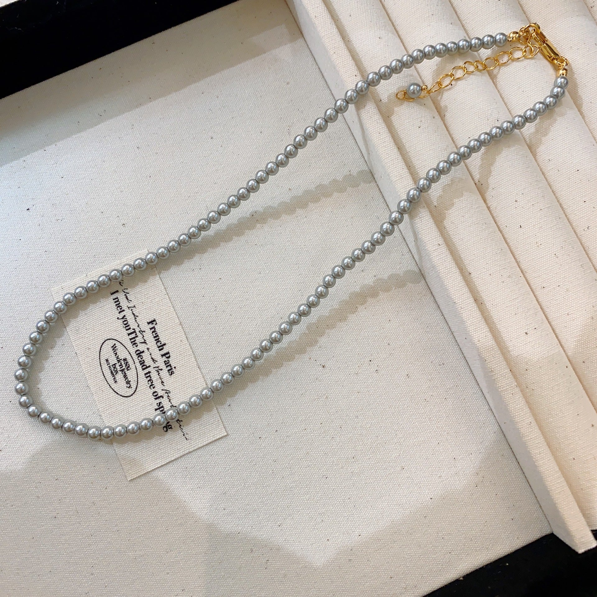 Wholesale A Multi-wear Sweater Pearl Necklace