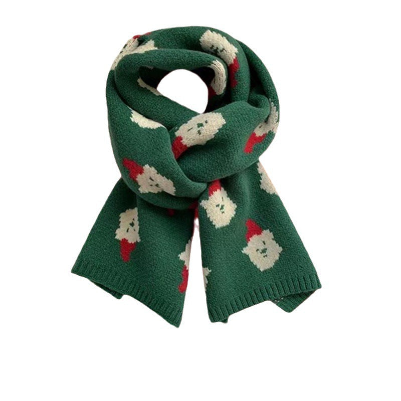 Wholesale Christmas Imitation Cashmere Scarf