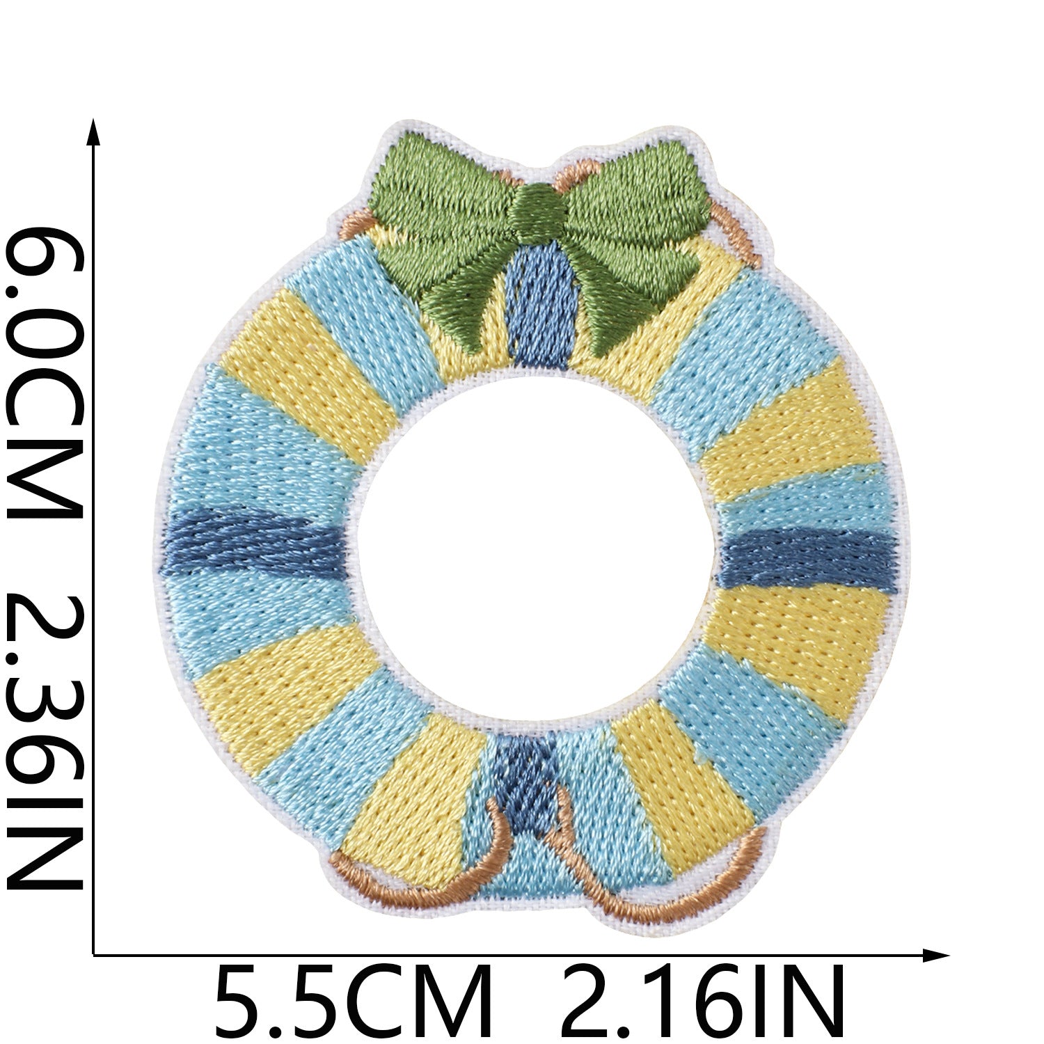 Wholesale Chic Summer Beach Embroidered Patch Iron On Decorative Accent For Clothing Bags Shoes Hats Resale Fashion Accessory