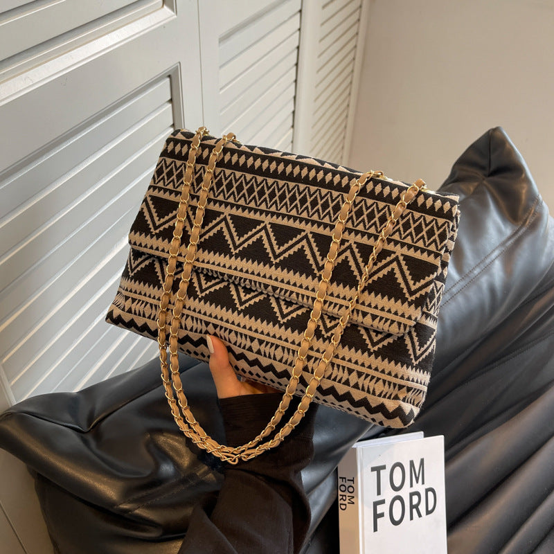 Wholesale Fabric Retro Ethnic Style Chain Bags