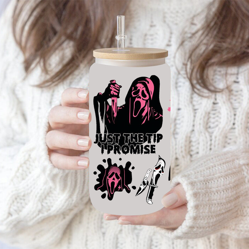 Wholesale Skeleton Phone Series  16oz Cup UV DTF Wraps