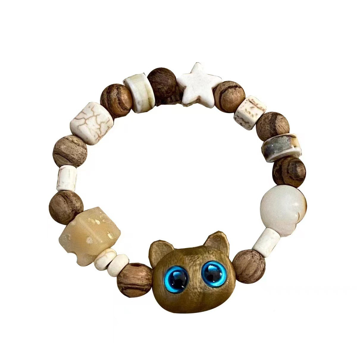 Wholesale Natural Stone Kitten Beaded Jewelry Natural stone Bracelet