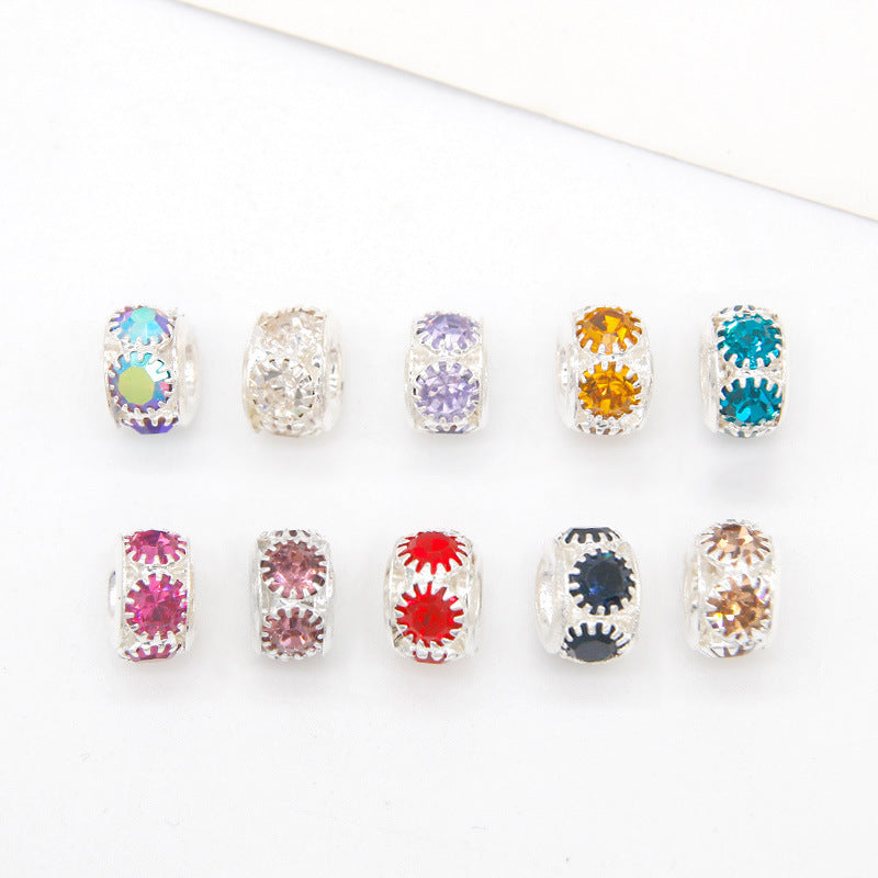Wholesale 100pcs/pack 12mm Rhinestone Spacer Beads