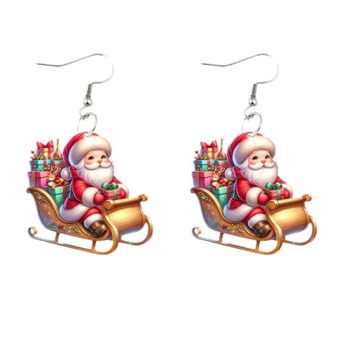 Wholesale Christmas Acrylic Earrings