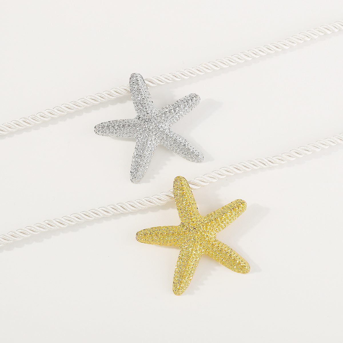Wholesale Starfish Collarbone Alloy Necklace