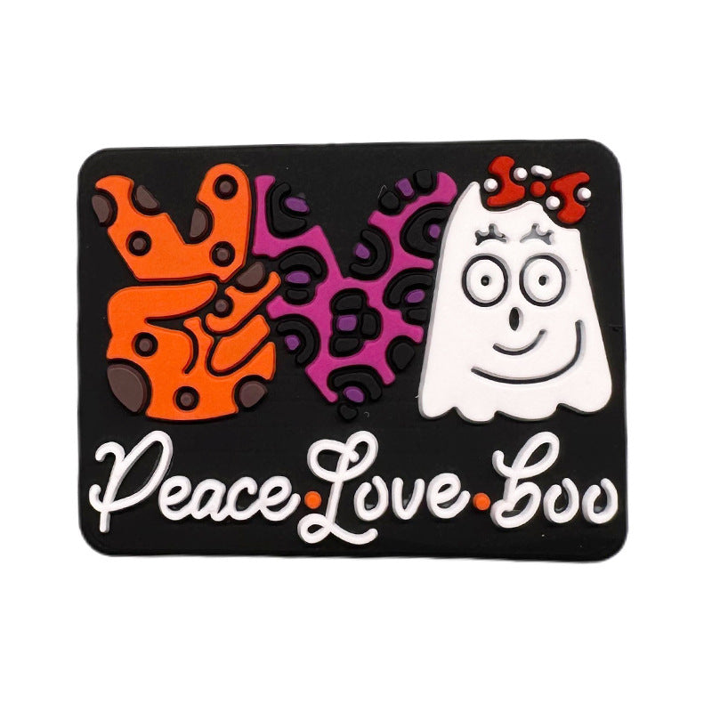 Wholesale 50pcs Cartoon Glue Silicone Beads Bracelet Necklace Pen Beads Accessories Loose Beads