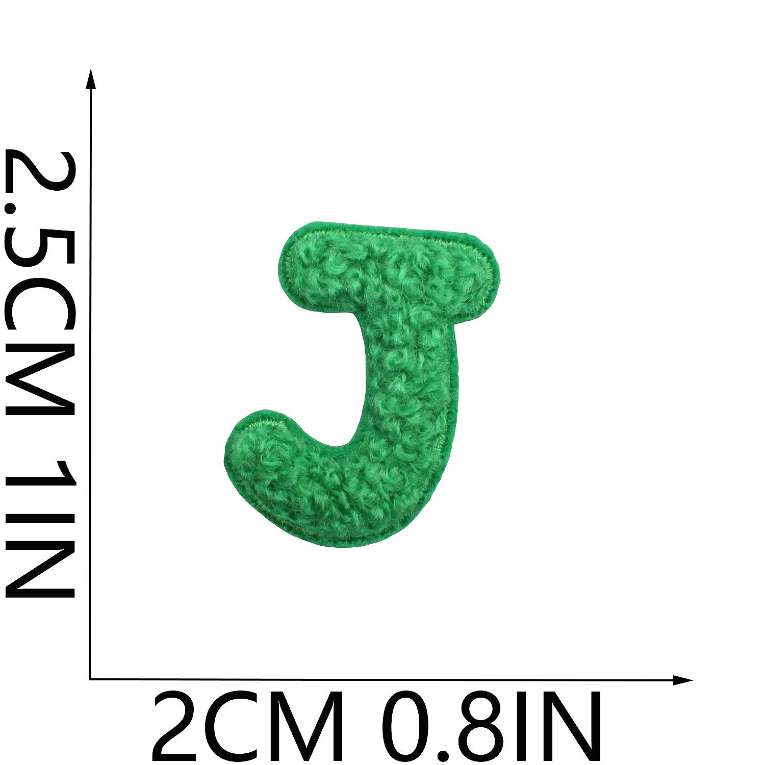 Wholesale Trendy Chenille Embroidered Alphabet Number Patches Iron On DIY Decorative Accessory For Clothing Bags Boutique Resale