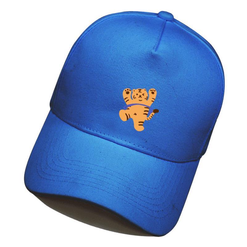 Wholesale Cartoon Tiger Men and Women Valentine's Day Couple Versatile LOGO Peaked Cap Sunshade Baseball Cap