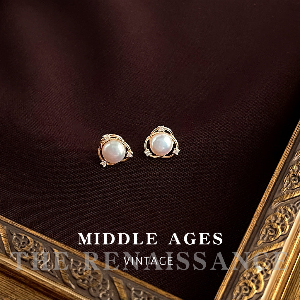 Wholesale Antique Baroque Freshwater Pearl Earrings