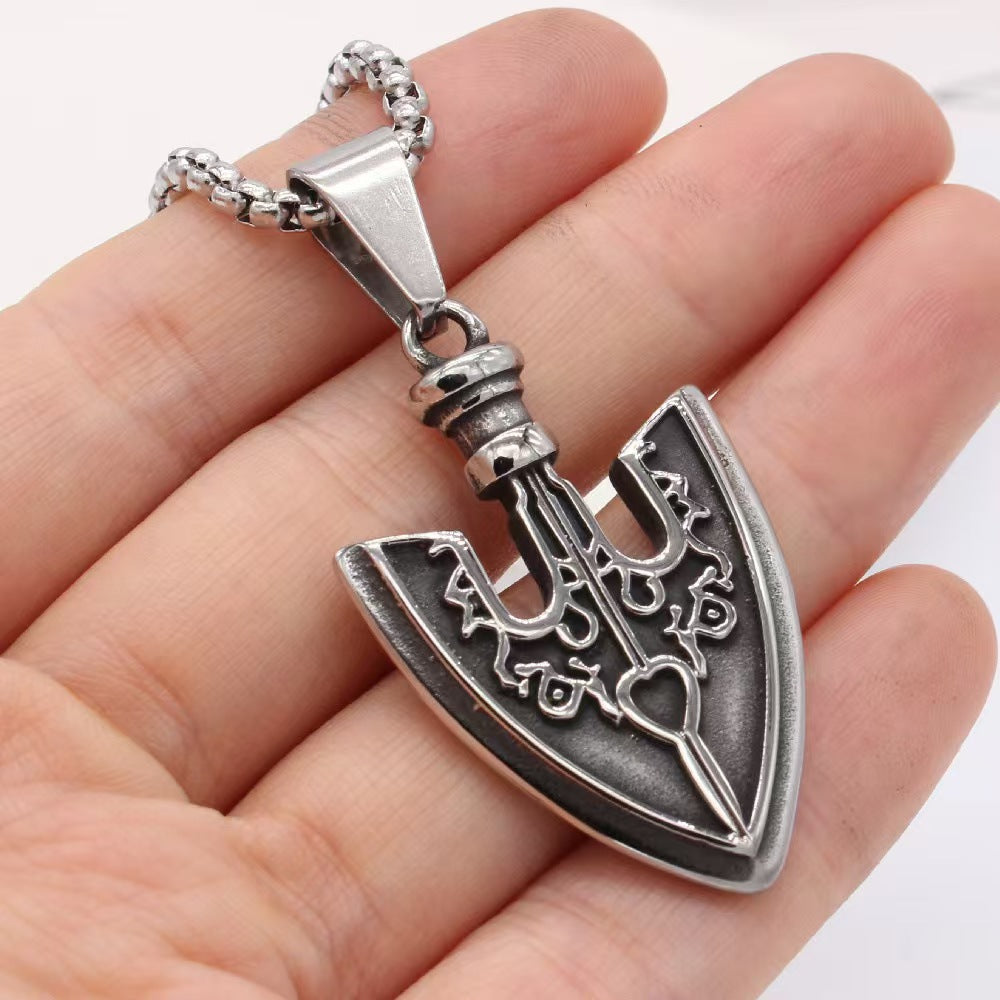 Wholesale Vintage Eagle Wings Alloy Pendant Necklace