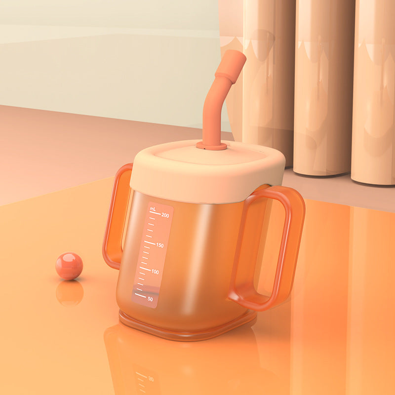 Wholesale children's slanted learning drinking cup